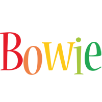 Bowie birthday logo