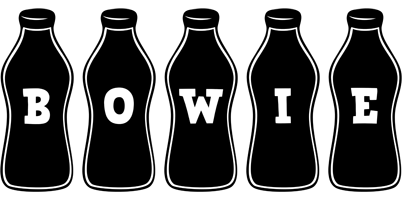 Bowie bottle logo