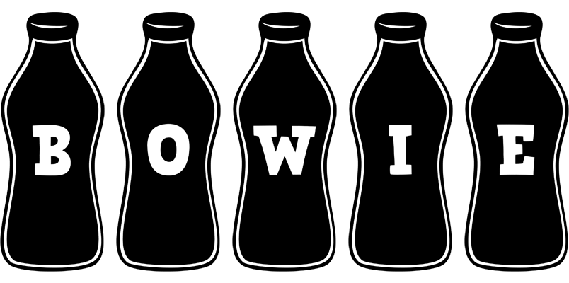 Bowie bottle logo