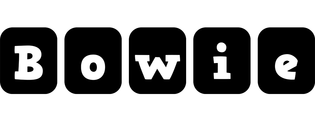 Bowie box logo