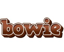 Bowie brownie logo