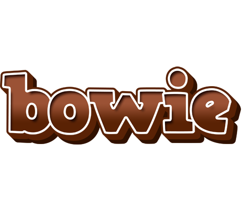Bowie brownie logo