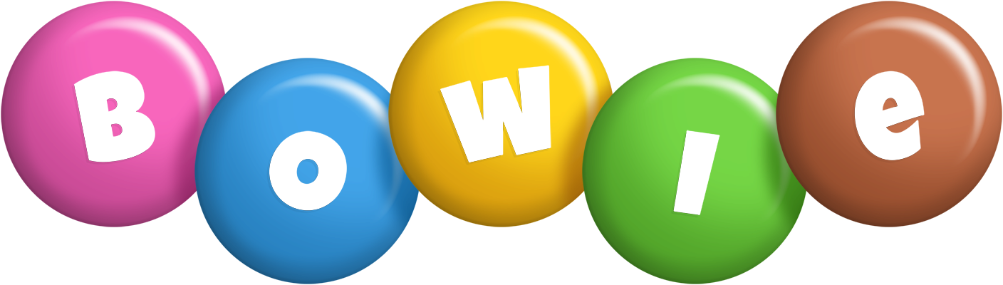 Bowie candy logo