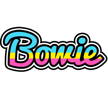 Bowie circus logo