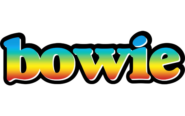 Bowie color logo