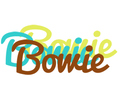 Bowie cupcake logo