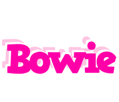 Bowie dancing logo