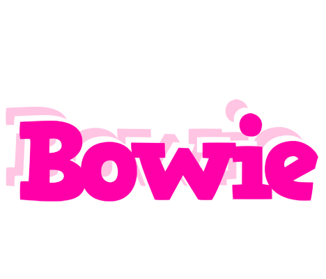 Bowie dancing logo