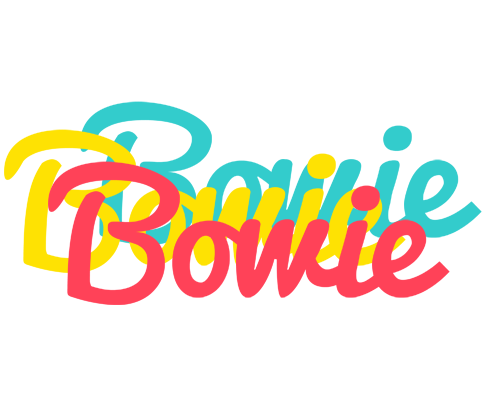 Bowie disco logo