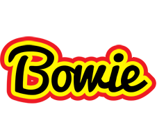 Bowie flaming logo