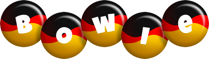 Bowie german logo