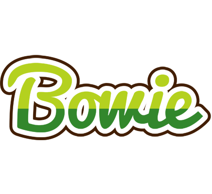 Bowie golfing logo