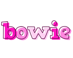 Bowie hello logo