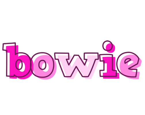 Bowie hello logo