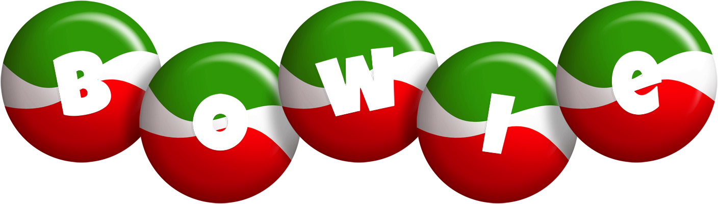 Bowie italy logo