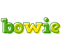 Bowie juice logo