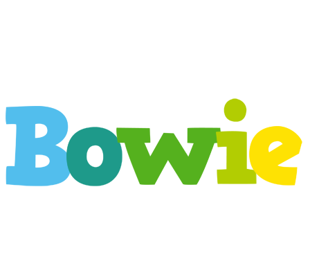 Bowie rainbows logo