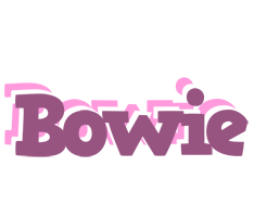 Bowie relaxing logo