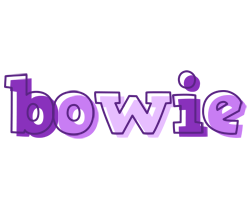 Bowie sensual logo