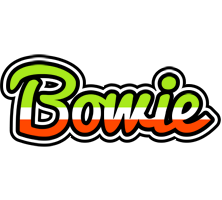 Bowie superfun logo