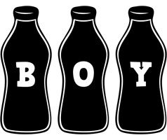 Boy bottle logo