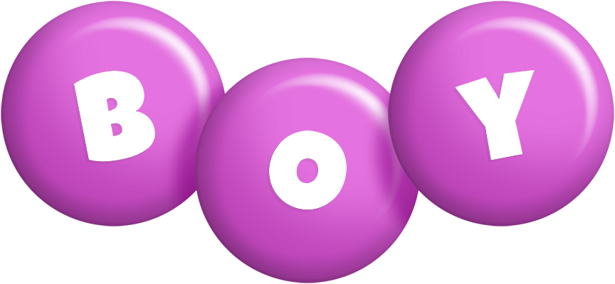 Boy candy-purple logo
