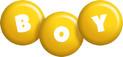 Boy candy-yellow logo