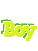 Boy citrus logo