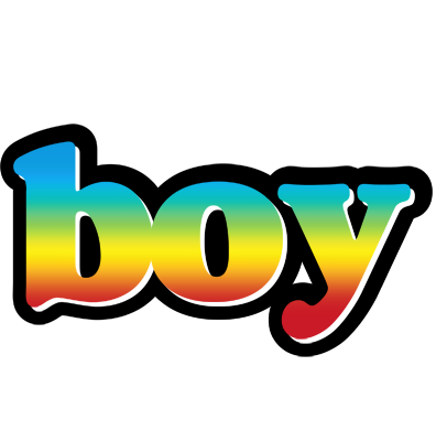 Boy color logo
