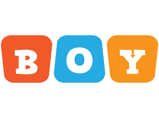 Boy comics logo