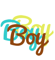 Boy cupcake logo