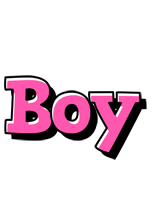 Boy girlish logo