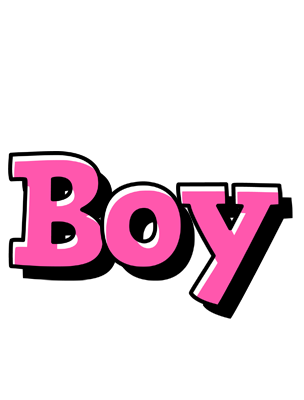 Boy girlish logo