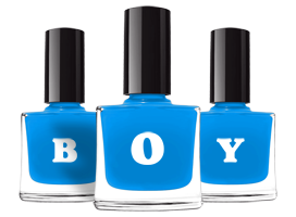 Boy glossy logo