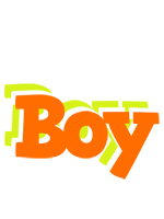 Boy healthy logo