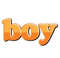 Boy orange logo