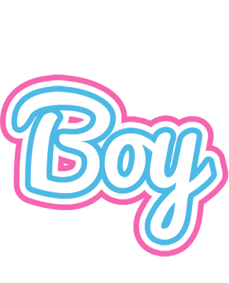 Boy outdoors logo