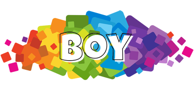 Boy pixels logo