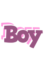 Boy relaxing logo