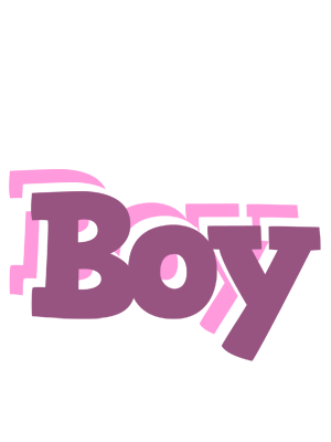 Boy relaxing logo