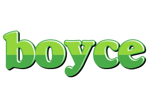 Boyce apple logo