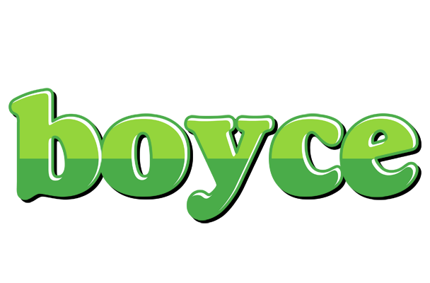 Boyce apple logo