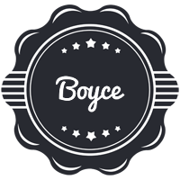 Boyce badge logo