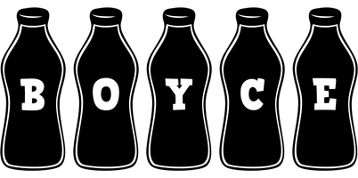 Boyce bottle logo