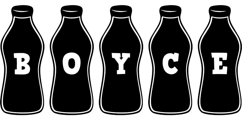 Boyce bottle logo