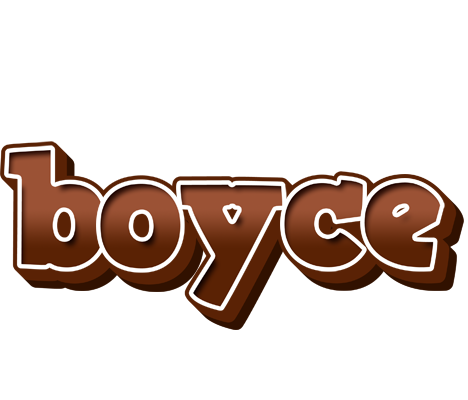 Boyce brownie logo