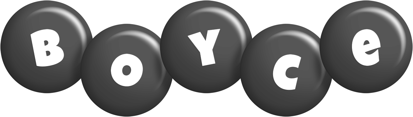 Boyce candy-black logo