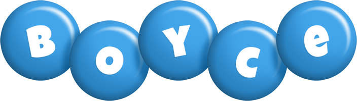 Boyce candy-blue logo