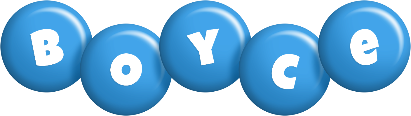 Boyce candy-blue logo