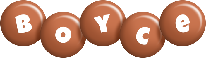 Boyce candy-brown logo